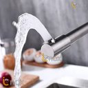 Ver imagem 4 de Torneira Monocomando Inox Articulada 360º Mesa Escovada 1/4