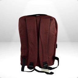 Mochila P Notebook Impermeável com Usb Reforçada Vermelha - 3