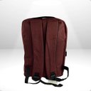 Ver imagem 3 de Mochila P Notebook Impermeável com Usb Reforçada Vermelha