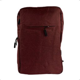Mochila P Notebook Impermeável com Usb Reforçada Vermelha - 1