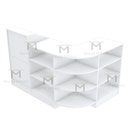 Ver imagem 4 de BALCÃO EM L COM CAIXA TAMPO RETO M308.B MUNDI MOVEIS