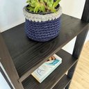 Ver imagem 7 de Estante Linea Slim 6 Prateleiras Madeira Pinus Preto 53cm Artfactory Design