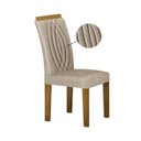 Ver imagem 2 de Cadeira para Mesa de Jantar 2 Unidades Doha Mdf - Leifer
