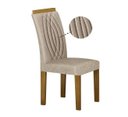 Ver imagem 2 de Cadeira para Mesa de Jantar 2 Unidades Doha Mdf - Leifer