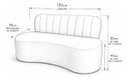 Ver imagem 6 de Sofa Orgânico Decorativo Casal Villas Suede Bege