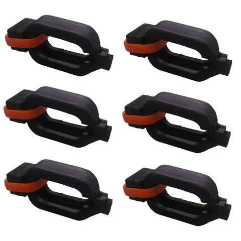 Kit 6 Un Abraçadeira Trava para Aquecedor Solar Piscina Soria