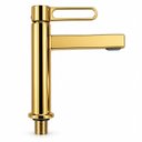 Ver imagem 4 de Torneira Daytona Dourada Baixa Aço Inox 304 Luxo Goldenx