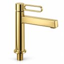 Ver imagem 2 de Torneira Daytona Dourada Baixa Aço Inox 304 Luxo Goldenx