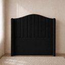 Ver imagem 3 de Cabeceira para Cama Box Estofada Zoe Decorativa Moderna Curva Organica Minimalista Casal 140 cm Padr