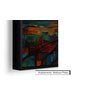 Quadro Decorativo Grande Abstrato Canvas Filete Premium Árvore Lua Gg - 3