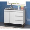 Ver imagem 4 de Balcao Karen 99 Cm Branco