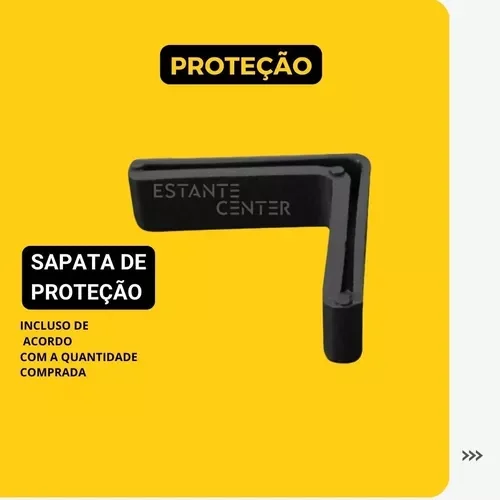 Ver imagem 5 de Coluna L2 1 Metro Chapa 20 Kit com 10
