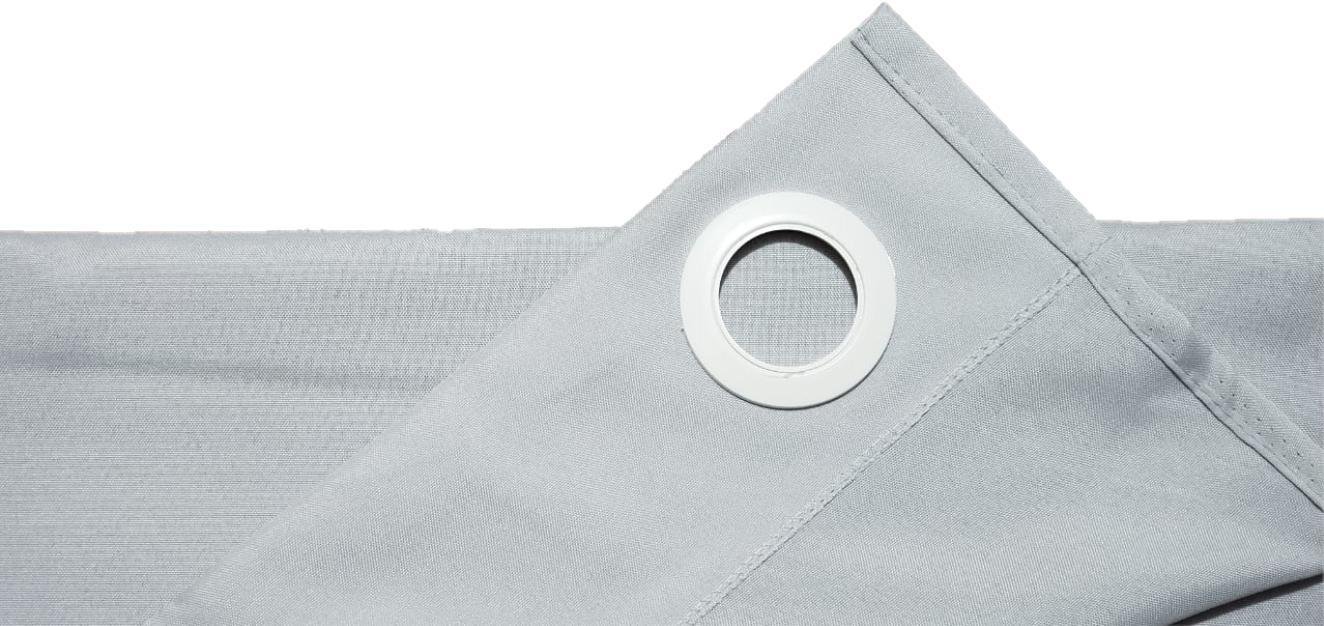 Cortina Cinza-claro Oxford 300x280 Sala Fabritex Enxovais - 2