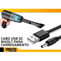 Aspirador De Po Vertical Portatil Bivolt Usb Recarregável - 2