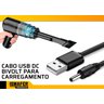 Aspirador De Po Vertical Portatil Bivolt Usb Recarregável - 2