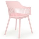 Ver imagem 7 de Kit 4 Cadeiras de Jantar Estofada Marcela - Rosa