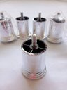 Ver imagem 6 de Kit 4 Pés para Cama Box Sofá Móveis 6cm Lis Cromado