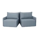 Ver imagem 5 de Sofá Cama Baraúna Retrátil e Reclinável 3 Lugares 2,00m em Linho CabeCasa MadeiraOriginals