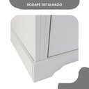 Ver imagem 7 de Cômoda para Quarto 5 Gavetas Toledo Branco