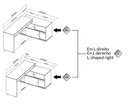 Ver imagem 7 de Conjunto Escritório: Escrivaninha 6371 + Estante 6370