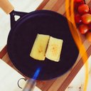 Ver imagem 3 de Panquequeira de Ferro Cabo de Madeira Panela Mineira 24x2cm