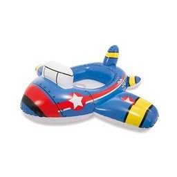 Baby Bote Kiddie Boia Inflável Policia Bombeiro Avião Intex Avião - 1