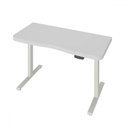 Ver imagem 3 de Mesa Escrivaninha Home Office Premium com Regulagem de Altura Branco - Artany Móveis