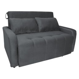 Sofá Cama Amora New 2 Lugares Cinza - 4