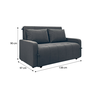 Sofá Cama Amora New 2 Lugares Cinza - 9