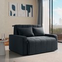 Ver imagem 1 de Sofá Cama Amora New 2 Lugares Cinza
