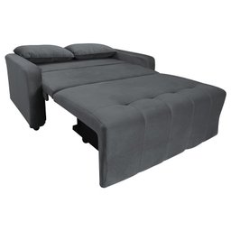 Sofá Cama Amora New 2 Lugares Cinza - 6