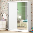 Ver imagem 1 de Guarda-roupa Infantil Madesa Nick 2 Portas de Correr com Espelho
