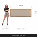 Ver imagem 3 de Cabeceira Estofada para Cama Queen Dallas Linho Bege - M. a Cinamomo/linho Bege