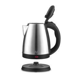 Chaleira Elétrica Inox 1,8L com Base Removível Bico Peneira e Led 127v-1150w Preto Multi - BE007OUT  - 2