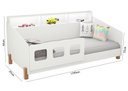 Ver imagem 7 de Cama Juvenil Montessoriana com Colchão e Led Mavi Branca