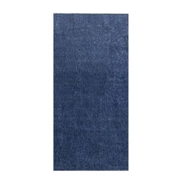 Tapete Passadeira 50x100 Class Quarto Peludo Azul Jeans - 1