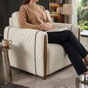 Ver mais imagens de Poltrona Decorativa Aurora Pes Madeira Boucle Tce 1010 Moll