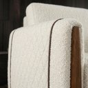 Ver imagem 7 de Poltrona Decorativa Aurora Pes Madeira Boucle Tce 1010 Moll