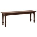 Ver imagem 6 de Mesa Madeira 160cm e 2 Bancos 137cm Rubia Café F07 - Mpozenato