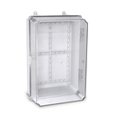 Ver imagem 1 de Caixa Plastica C28-18-14cm Fecho Media Tampa Transparente Sibratec