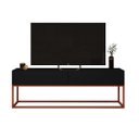 Ver imagem 2 de Rack Eros Estilo Industrial 140cm Sala Estar