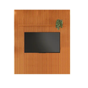 Ver imagem 2 de Painel Riso Ripado 2,40x2,07cm Jcm Movelaria - Cinamomo