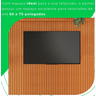 Painel Riso Ripado 2,40x2,07cm Jcm Movelaria - Cinamomo - 5