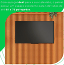 Ver imagem 5 de Painel Riso Ripado 2,40x2,07cm Jcm Movelaria - Cinamomo