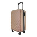 Ver imagem 2 de Mala de Viagem Tamanho Bordo 10kg Rodas 360 Gladiador Essential D2mb:rose Gold