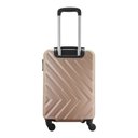 Ver imagem 6 de Mala de Viagem Tamanho Bordo 10kg Rodas 360 Gladiador Essential D2mb:rose Gold