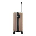 Ver imagem 4 de Mala de Viagem Tamanho Bordo 10kg Rodas 360 Gladiador Essential D2mb:rose Gold
