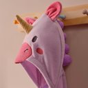 Ver imagem 2 de Toalha Capuz Unicorn Algodão 90x80cm - A\baby Toalha Capuz Unicorn Algodão 90x80 - A\baby