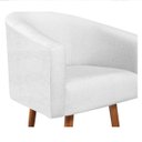 Ver imagem 5 de Poltrona Decorativa Sala de Estar Recepção Luiza Pés Palito Suede - Doce Sonho Móveis POLTRONAS POLT