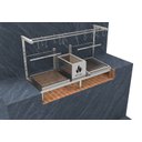 Ver imagem 6 de Parrilla Dupla de Alvenaria 118x45 com Grelha Uruguaia e Tendal